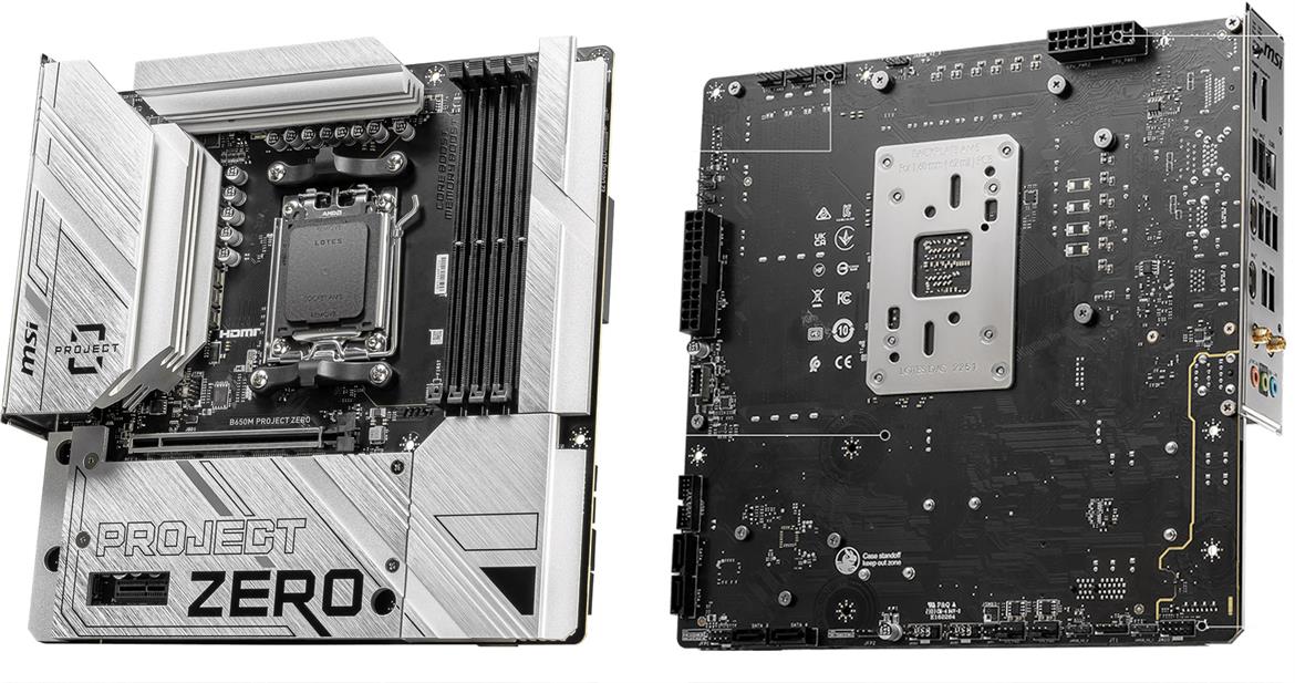 MSI Unveils Project Zero Motherboards With Hidden Connectors For AMD And Intel PCs
