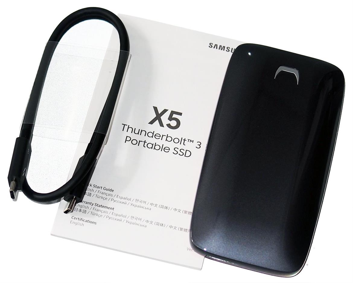 Samsung X5 Thunderbolt 3 Portable SSD Review: Ridiculously Fast External Storage