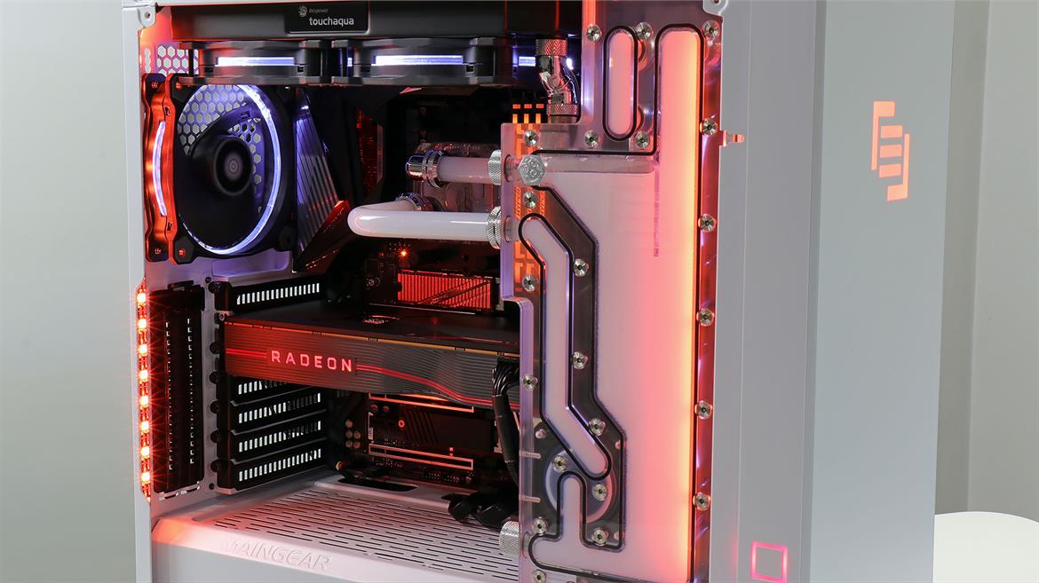 Maingear Vybe: Building A Liquid-Cooled AMD Ryzen 9 3900X Performance Desktop On Location