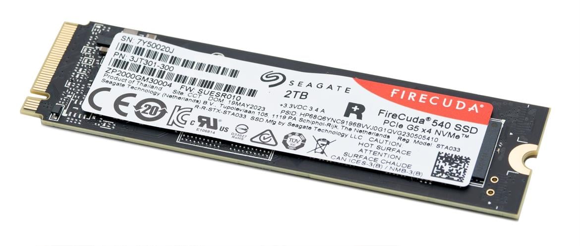 Seagate FireCuda 540 SSD Review: Blazing Fast Storage For Gamers
