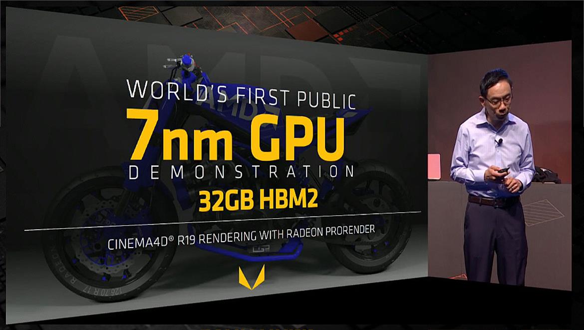 AMD Demos Beastly 32-Core 2nd Gen Threadripper, 7nm Vega With 32GB HBM2