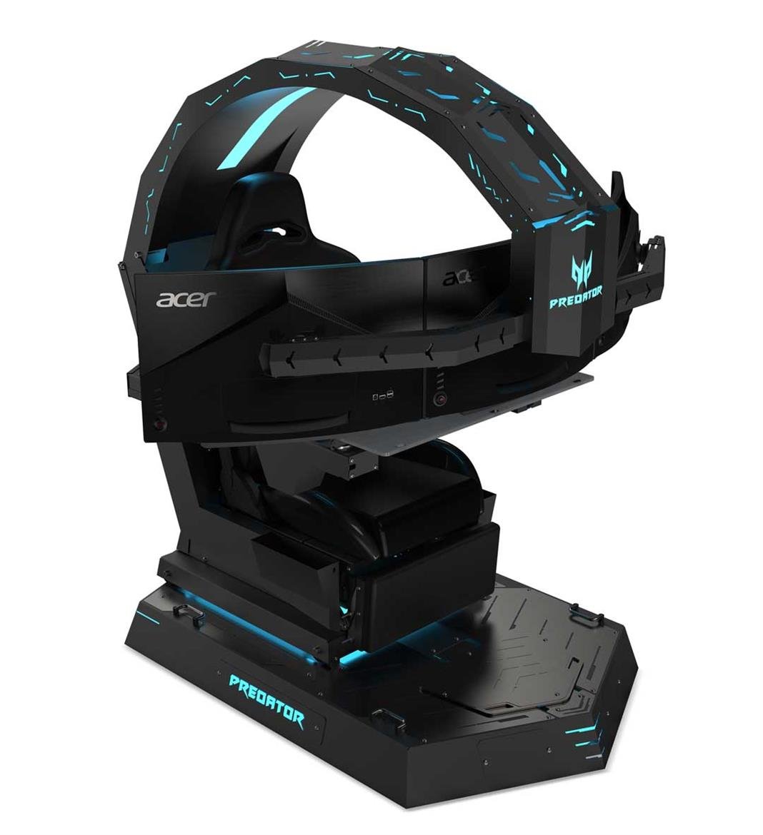 Acer Shows Off Slick Predator Thronos Gaming Chair, 4K Gaming Monitors And Crazy Light 15-inch Ultrabook