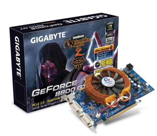 Gigabyte GeForce 8800 GT GV-NX88T512HP - HotHardware